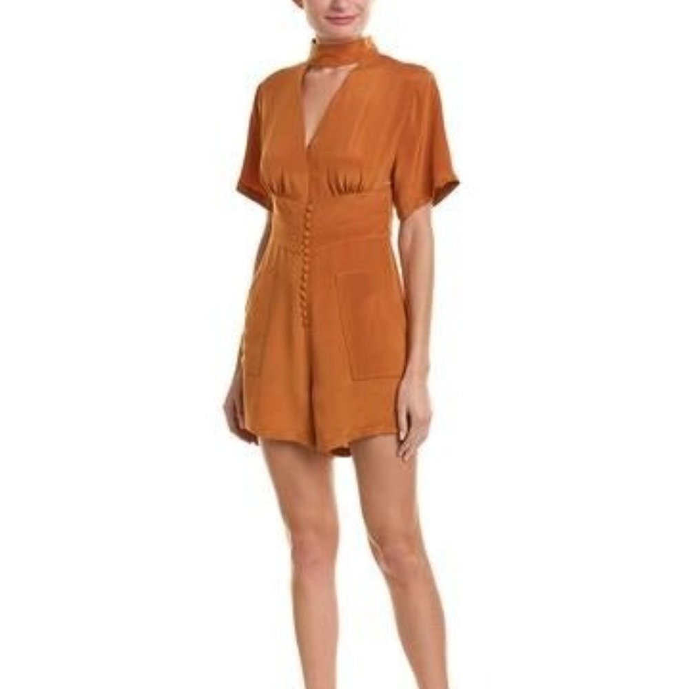 COSETTE 100% Silk Romper Size 2